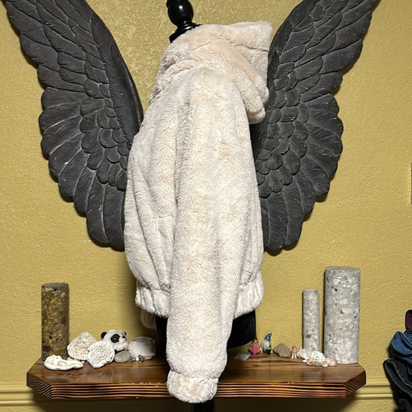 Ambiance Outerwear Faux Fur Jacket - Picture 5 of 8